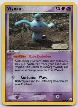 Wynaut 71/92 Legend Maker Pokemon LP Common - Image 1