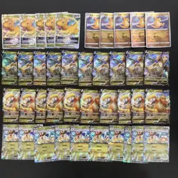 40*Lot Pokemon TCG S-Chinese RRR/RR/R VSTAR/V/ex Dragonite Holo #14 HV19 - Image 1