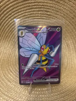 Beedrill ex 098/086 Ultra Rare ME04: Chaos Rising NM - Image 1