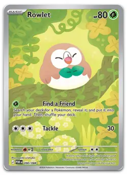Rowlet - 090/088 #90/88 (Holo) (NM) ME03: Perfect Order POR Pokemon - Image 1