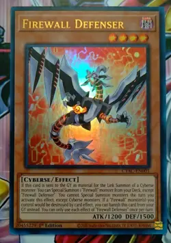 Firewall Defenser CYAC-EN001 - Ultra Rare - English - Near Mint - YuGiOh - Image 1