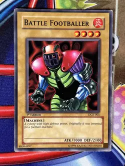 Yugioh Battle Footballer DCR-001 1st Edition Single - Image 1