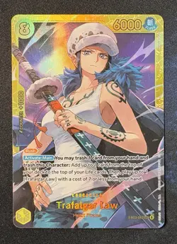 Trafalgar Law EB03-062 SEC Extra Booster Heroines Edition One Piece TCG - Image 1