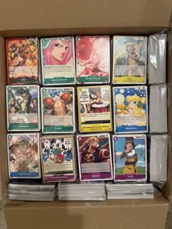 One Piece Card Game Bulk Lot 4500 Cards C/UC/L ALL ENG Large Flat Rate Box ! - Image 1