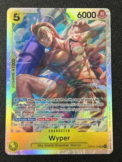 Wyper OP15-114 SR Adventure On Kami's Island One Piece TCG English NM - Image 1