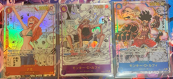 One Piece MONKEY D. LUFFY & NAMI Parallel Manga EB02-061 OP11-118 OP01-016 Set - Image 1