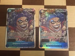 • Emporio.Ivankov • ST12-010 SR Starter Deck 12 Holo Foil One Piece TCG NM - Image 1