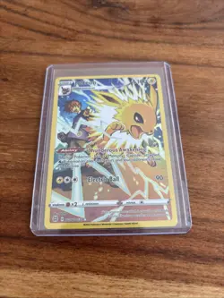 Jolteon TG04/TG30 Brilliant Stars Trainer Gallery Full Art Pokemon Card - Image 1