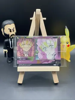 Demon Slayer Kimetsu no Yaiba Wafer Card W6-32 GR Mitsuri Kanroji - Image 2