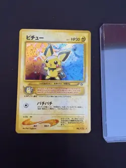 Pichu Holo Rare Card No. 172 Neo Genesis NM (Pocket Monsters) 🌀Swirl🌀 NM - Image 2