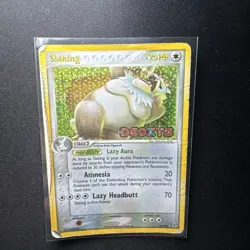 Pokemon TCG Slaking Card EX Deoxys Stamped Reverse Holo/Holo Rare 15/107 - Image 1