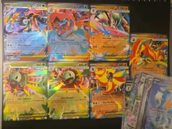 Pokemon TCG 18 Card Lot English Various Sets Ascended Heroes Chaos Rising NMOB - Image 1