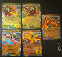 Pokemon TCG 18 Card Lot English Various Sets Ascended Heroes Chaos Rising NMOB - Image 4
