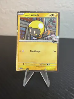 Iono's Tadbulb - (Cosmos Holo) Common Holo 052/159 NM/Mint Pokemon Card - Image 3