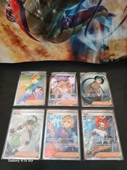 Pokemon Mix Of Trainer Full Art Double Rares Lot Of 6 Cards Total - Image 2