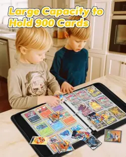 for 9 Pocket Card Binder Large Capacity for 900 Cards - Trading Card Luf - Image 2