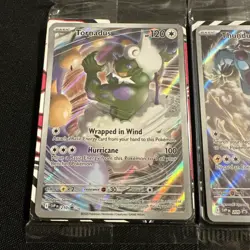 SEALED! Tornadus 210 & Thundurus 209 Sv: Scarlet & Violet Promo Cards Holo NM - Image 2