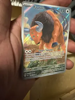 Tauros 096/086 Crimson Invasion Pokemon Card Holo Rare English 2017 130 HP - Image 3