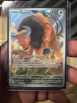 Tauros 096/086 Crimson Invasion Pokemon Card Holo Rare English 2017 130 HP - Image 5