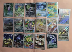 Lot of 17 JAPANESE Pokemon Art Rare Cards JP - Image 1
