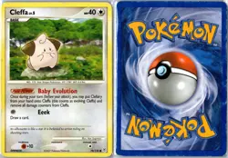 Pokemon Card - Cleffa 78/130 Diamond & Pearl 2007 Common Heavily Played - Image 3