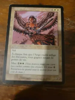French Exalted Angel Onslaught MTG Magic The Gathering Card Vintage Rare FBB EDH - Image 1
