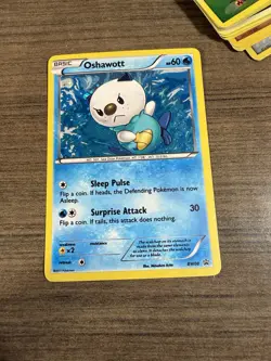 Oshawott BW08 Pokemon Card Black & White Holo Promo - Image 1