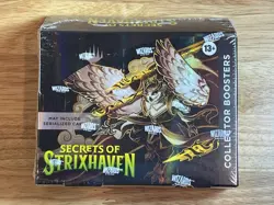 Magic The Gathering Secrets Of Strixhaven Collector Booster Box Sealed In Hand - Image 1