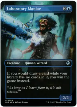 Laboratory Maniac (Borderless Foil) 0304 - Innistrad Remastered - MTG - NM/M - Image 1