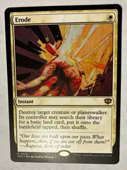 Erode Magic The Gathering MTG Secrets of Strixhaven Normal Treatment - Image 1