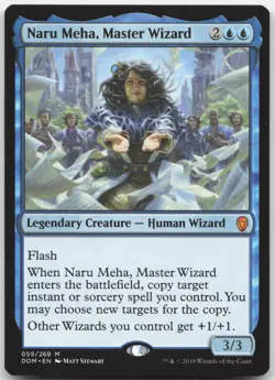 Naru Meha, Master Wizard - Dominaria - Mythic - Magic: The Gathering - Image 1