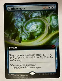 Mathemagics (Extended Art) Magic The Gathering MTG Secrets of Strixhaven - Image 1