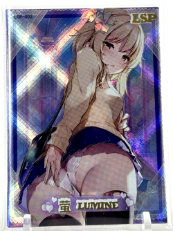 Senpai Goddess Haven 4: LSP Lumine LSP-002 Goddess Story Anime Waifu Card - Image 1