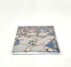 Senpai Goddess Haven 4: SSP Rem & Ram SSP-007 Goddess Story Anime Waifu Card - Image 4