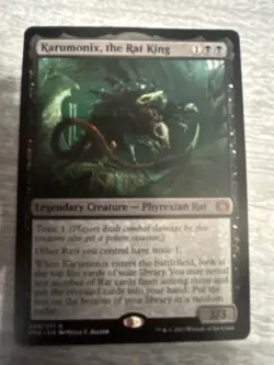 Karumonix, the Rat King R Phyrexia: All Will Be One - FREE SHIPPING - Image 1