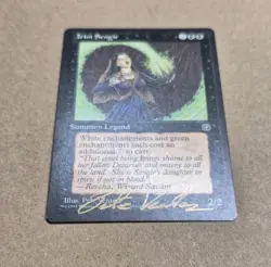 Unplayed Gold Signed IRINI SENGIR mtg NM Homelands Magic Pete Venters Edh Cube - Image 2