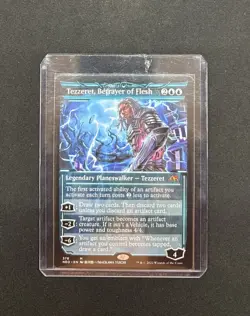 Tezzeret, Betrayer of Flesh (Showcase) #376 NM Kamigawa Neon Dynasty Magic MTG - Image 3