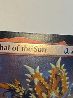 MTG Inti Seneschal Of The Sun Prerelease Foil LP Lost Caverns Of Ixalan - Image 2