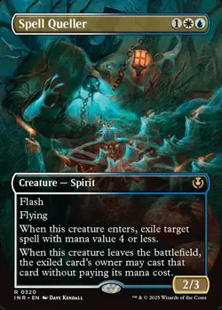 x1 Spell Queller - Borderless R MTG Innistrad Remastered M/NM, English - Image 1