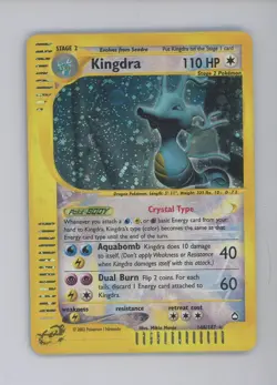 Pokemon TCG Aquapolis 148/147 Kingdra Holo Rare - Image 1