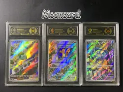 APH Black 10* Pokemon Chinese Charmander FullArt 2025 PROMO 098/SV-P 3-Piece Set - Image 1
