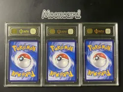 APH Black 10* Pokemon Chinese Charmander FullArt 2025 PROMO 098/SV-P 3-Piece Set - Image 2