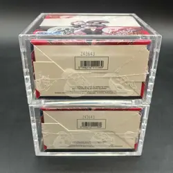 Lot (2) Pokemon SV10 Destined Rivals English Booster Boxes Sealed w/Acrylic Case - Image 5