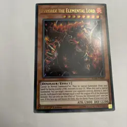 Yugioh Pyrorex the Elemental Lord 1st Edition Battles of Legends Relentless Reve - Image 1