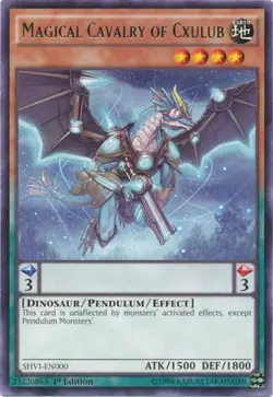 Magical Cavalry of Cxulub - SHVI-EN000 - Rare - 1st Edition - Lightly Played - Image 1