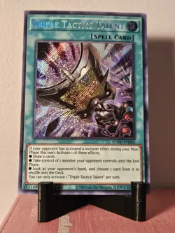 Triple Tactics Talent - ROTD-EN062 - Secret Rare - NM 1st Ed - Yugioh - Image 1