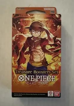 One Piece Treasure Boosters TCG Factory Sealed Card Game Box English Version - Image 1