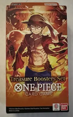 One Piece Treasure Boosters TCG Factory Sealed Card Game Box English Version - Image 3