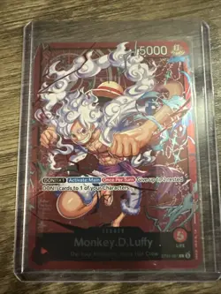 Monkey.D.Luffy ST21-001 Leader English Near Mint One Piece CCG - Image 1