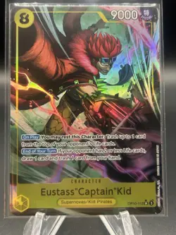 Eustass Captain Kid - One Piece Royal Blood OP10-112 - AA Alt Art Super Rare - Image 1